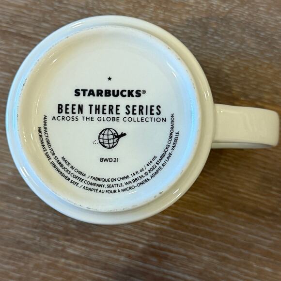 STARBUCKS El Salvador Been There Series Collector Mug Coffee Cup 14 oz - Picture 2 of 4